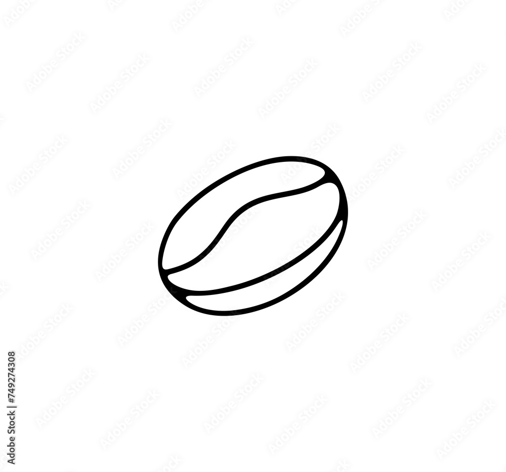 Coffee bean, plant, nature, hot drink and beverage, graphic design. Food, cafes, coffee house and coffee shop, illustration Coffee bean, plant, nature, hot drink and beverage, graphic design. Food, cafes, coffee house and coffee shop, illustration