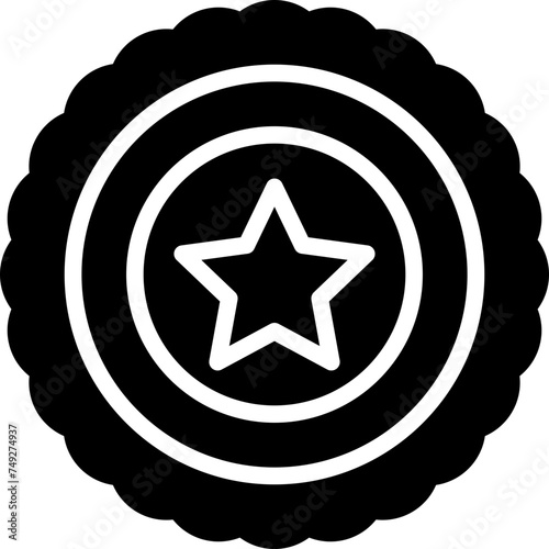 Badge Vector Glyph Icon