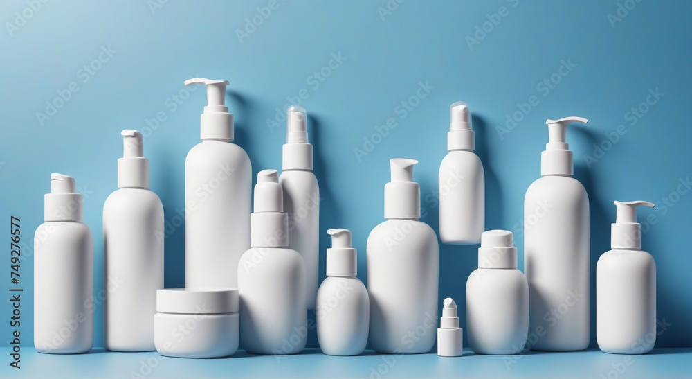 white plastic bottle white plastic bottle