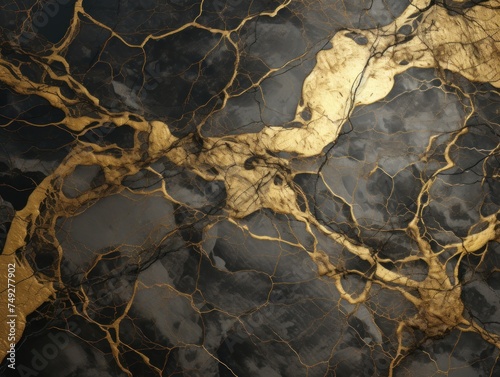 High resolution gold marble floor texture