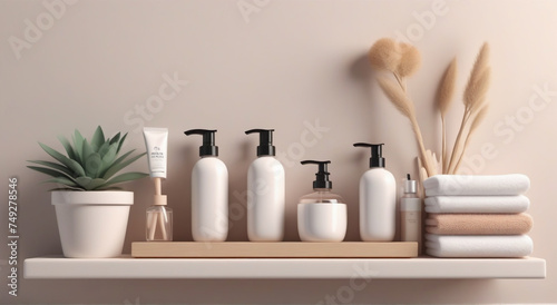 cosmetic cream and cosmetics © huryay