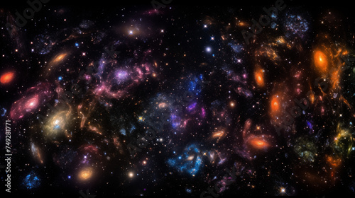 Photograph of the Universe Capturing Thousands of Galaxies © Gianluca Lubrano