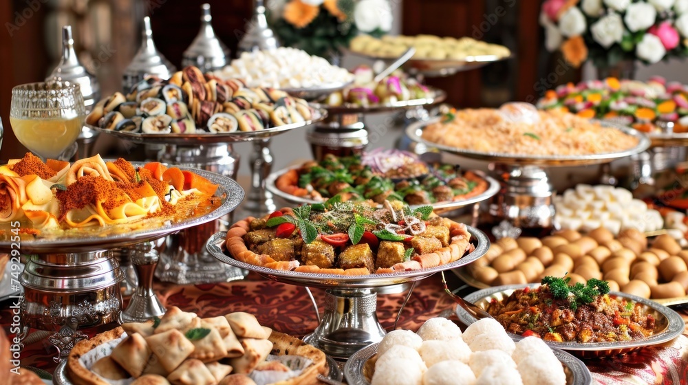 Obraz premium Ramadan food