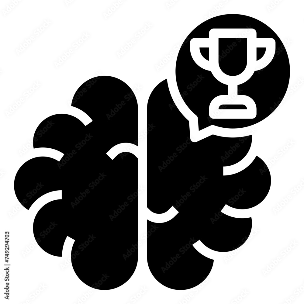 TROPHY,success,winner,mind,human,brain.svg