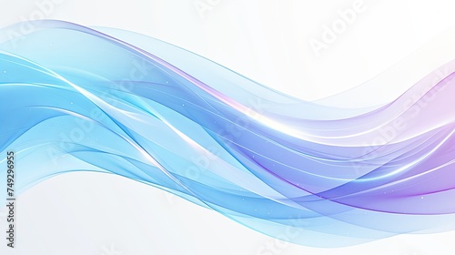 Gradient abstract wavy by futuristic digital art style