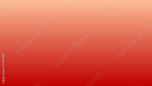 Abstract blurred bright red Peach Fuzz color gradient vector background. Textured backdrop. Luxury template for device, ads, flyer, poster, web page. Premium banner. Copy space. NFT card. Cover design
