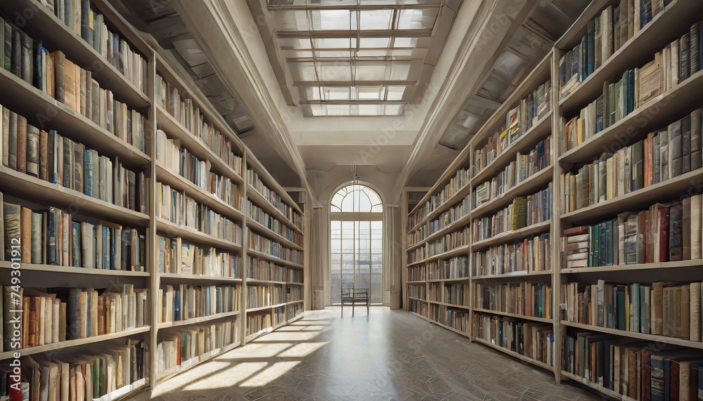 A background that seems to hold its breath, like a deserted library under the watchful gaze