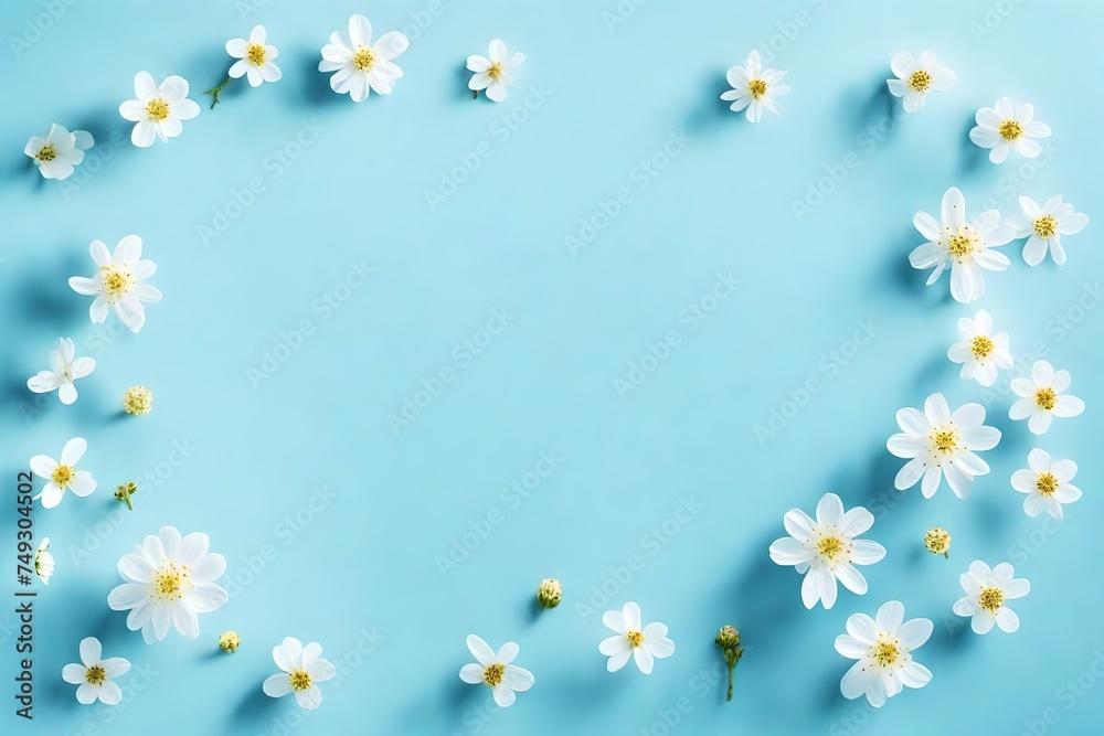 flowers frame flowers frame