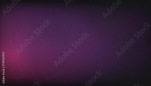 Dark purple background, black magenta plum colors gradient with grain texture effect, abstract web banner design