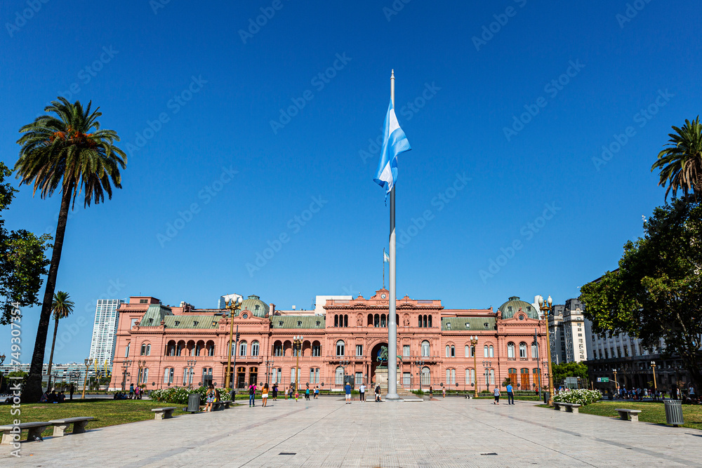 Casa Rosada (The Pink House), Buenos Aires, Argentina