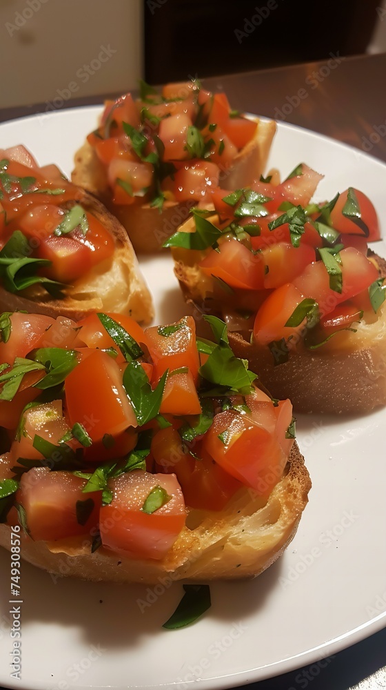 Caprese salad with mozzarella Caprese salad with mozzarella