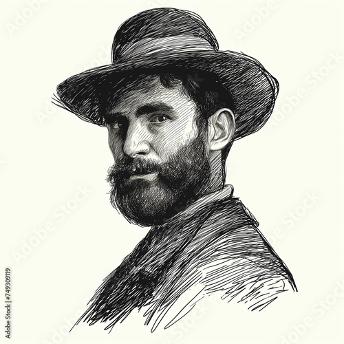 Pierre-Auguste Renoir portrait photo