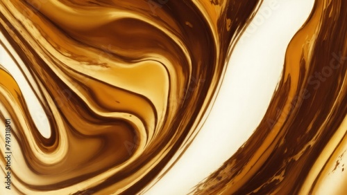 Brown and Gold Oil paint textures as color abstract background