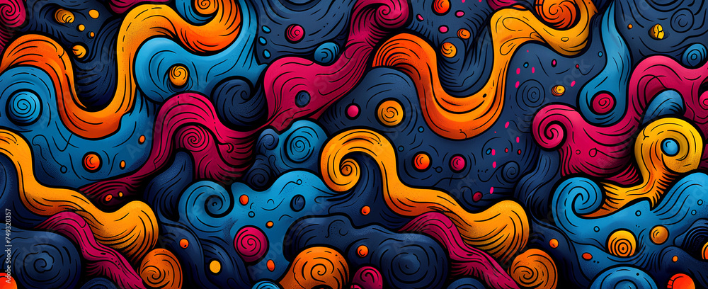 abstract doodle art illustration background abstract doodle art illustration background