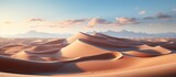Sand Dunes landscape in National Park