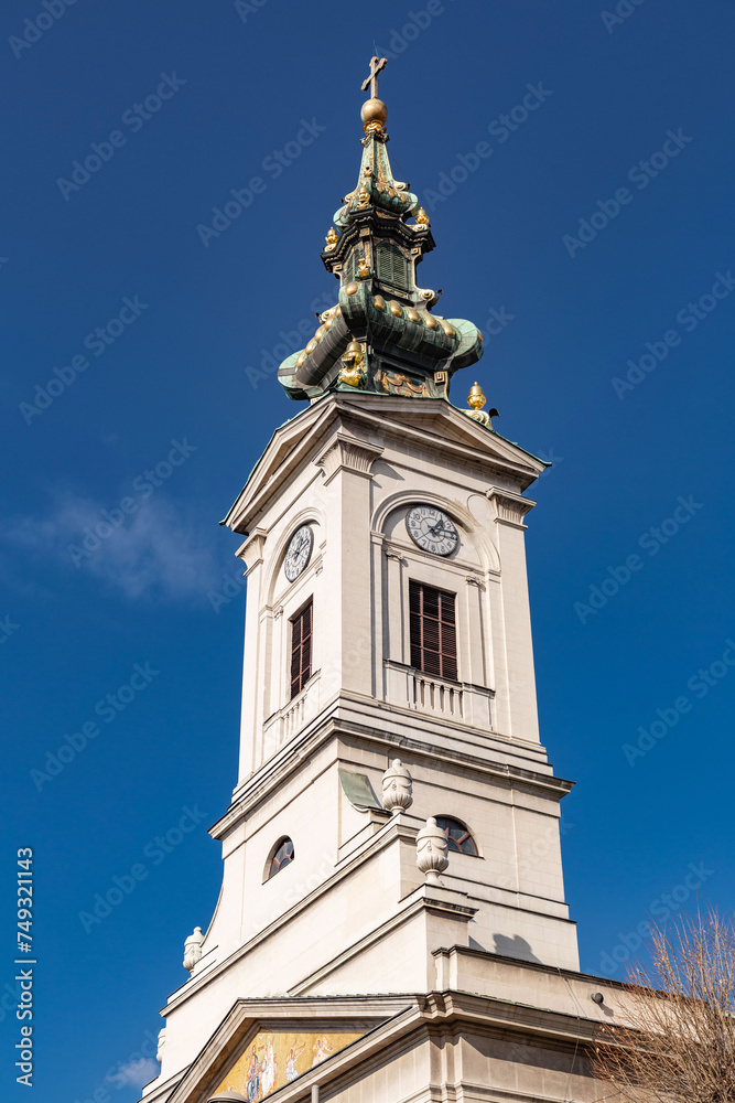 The Cathedral Church of St. Michael the Archangel inBelgrade, Serbia The Cathedral Church of St. Michael the Archangel inBelgrade, Serbia