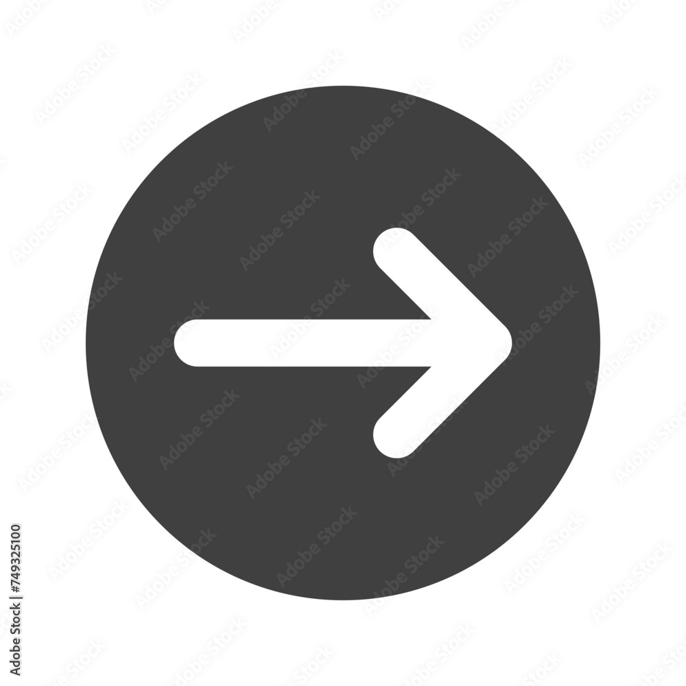 Arrow icon. Transparent background. Curved arrow icon. Arrow icon. Transparent background. Curved arrow icon.