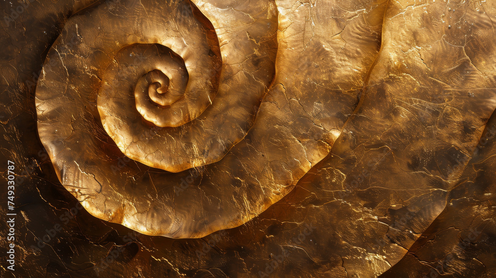 Luxurious gold foil textures swirl in abstract grace, a backdrop of sophistication and timeless elegance Luxurious gold foil textures swirl in abstract grace, a backdrop of sophistication and timeless elegance