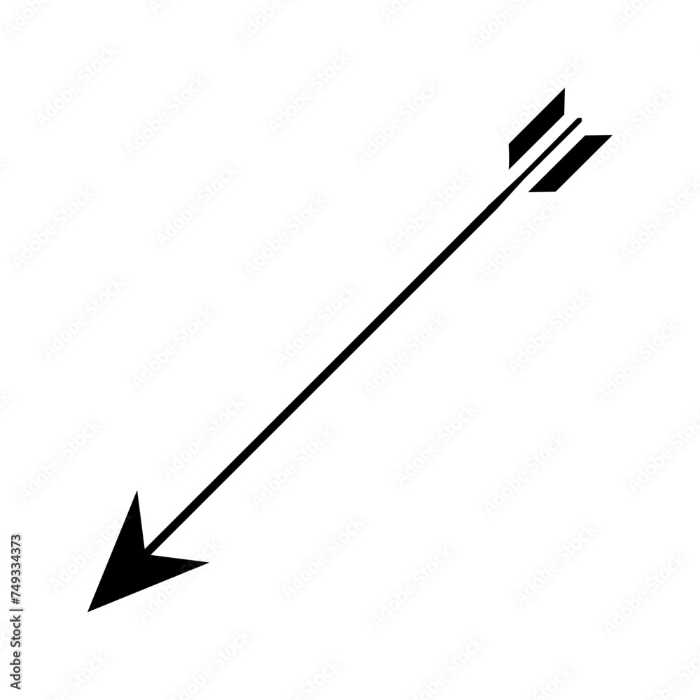 Arrow icon vector a illustration arrow Arrow icon vector a illustration arrow
