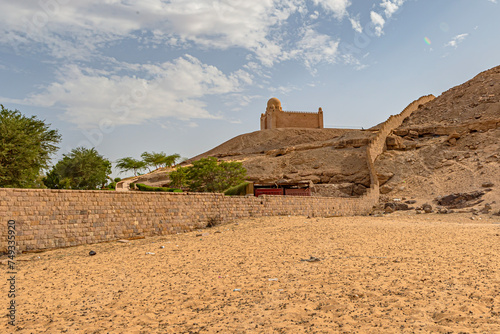 The Aga Khan Mausoleum, Aswan, Egypt photo