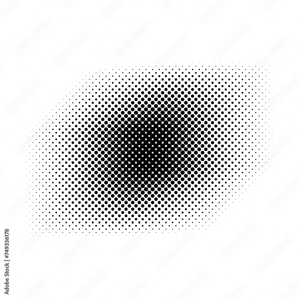 Halftone dot effect set, half tone