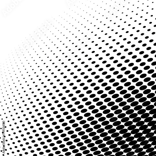 Halftone dot effect set, half tone © FyfaMetarial