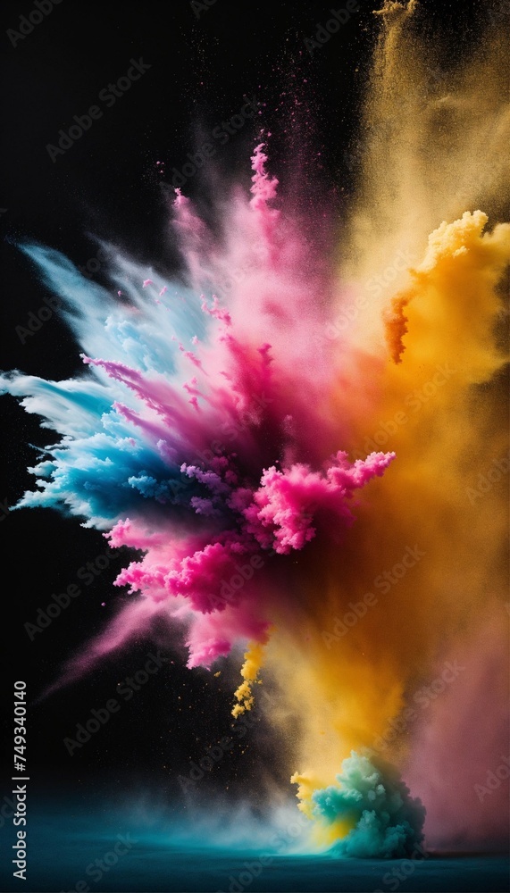 Color powder 