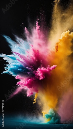 Color powder 