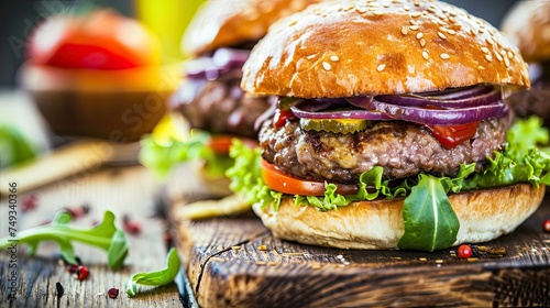 An indulgent Gruyère and caramelized onion burger for true connoisseurs.