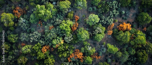 Chaparral Landscape Regeneration from Above  