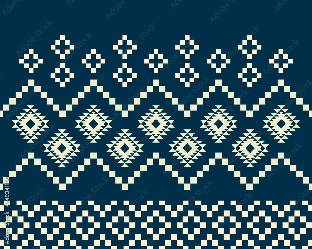 abstract Traditional geometric ethnic pattern embroidery design for textiles, rugs, clothing, sarong, scarf, batik, wrap, embroidery, print, curtain, carpet, and wallpaper. abstract Traditional geometric ethnic pattern embroidery design for textiles, rugs, clothing, sarong, scarf, batik, wrap, embroidery, print, curtain, carpet, and wallpaper.