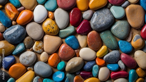colorful stones background