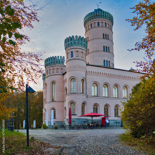 Jagdschloss Granitz, Schloss auf der Insel Rügen, Ostsee, Ostseebad Binz, Mecklenburg Vorpommern, Deutschland