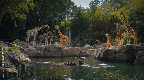 Summer day at the zoo 