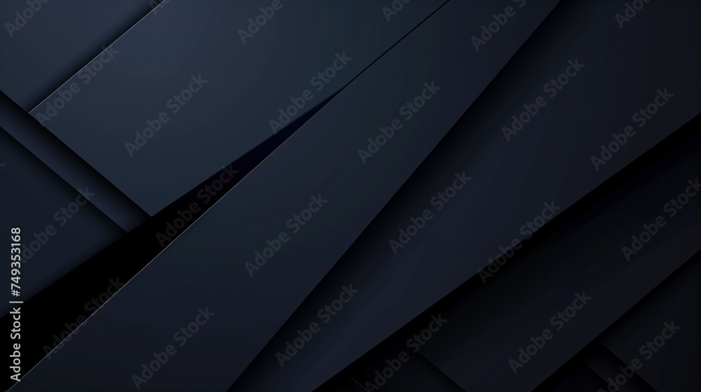 Modern black blue abstract background. Minimal. Color gradient. Dark. Web banner. Geometric shape. 3d effect. Lines stripes triangles. Design. Futuristic. Cut paper or metal effect. Luxury. Premium Modern black blue abstract background. Minimal. Color gradient. Dark. Web banner. Geometric shape. 3d effect. Lines stripes triangles. Design. Futuristic. Cut paper or metal effect. Luxury. Premium