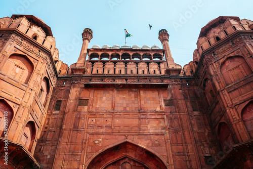 inside the famous delhi red fort