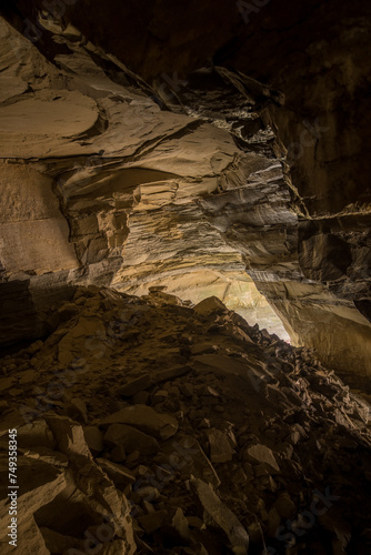 Sandstone Quarry, Cave, Mining site | Abandoned mine now a decaying cave