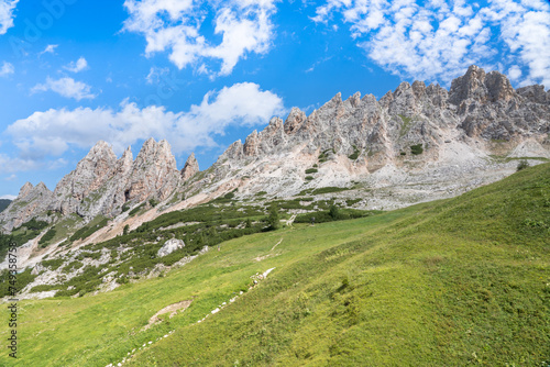 Fototapeta Naklejka Na Ścianę i Meble -  Sella Group massif, South Tyrol, Italy
