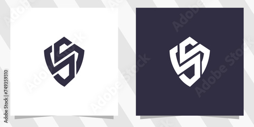 letter ss logo design vector