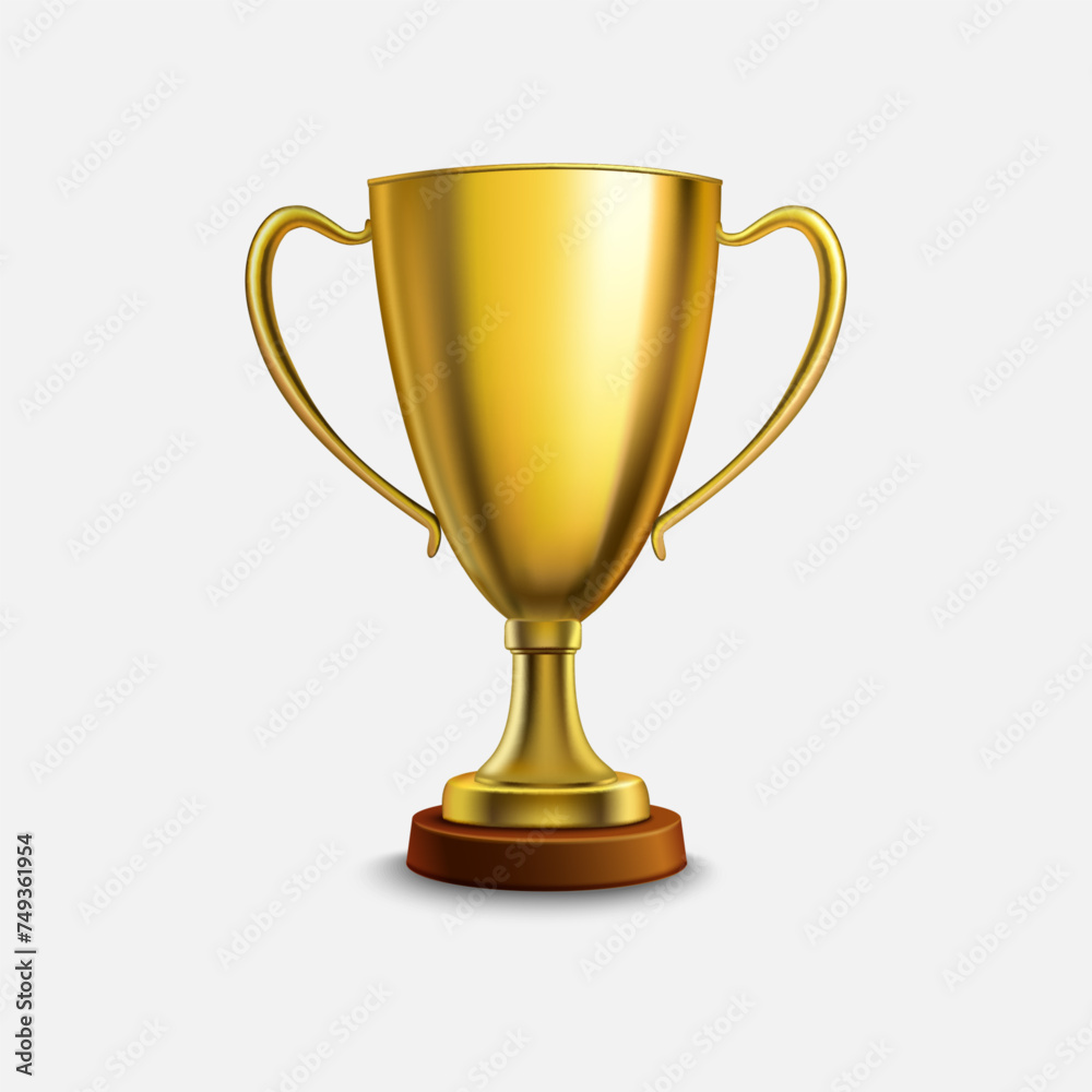 gold trophy cup isolated on white gold trophy cup isolated on white