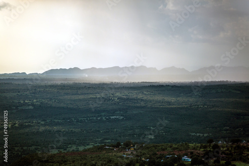 Fog Blanketing the Plateau: A Mystical Encounter with Nature