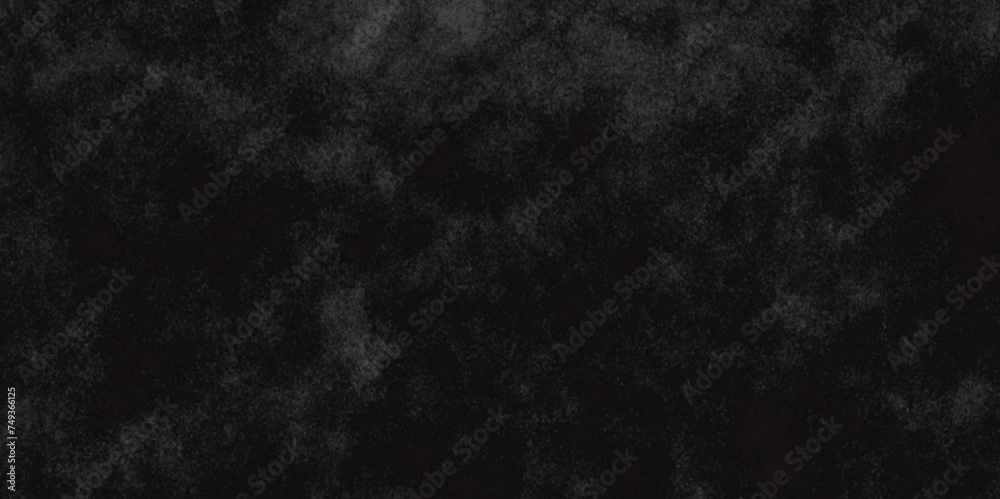 Abstract black and gray texture background with black wall texture design. dark concrete or cement floor old black with elegant vintage paper texture Design. scary dark texture of old paper parchment