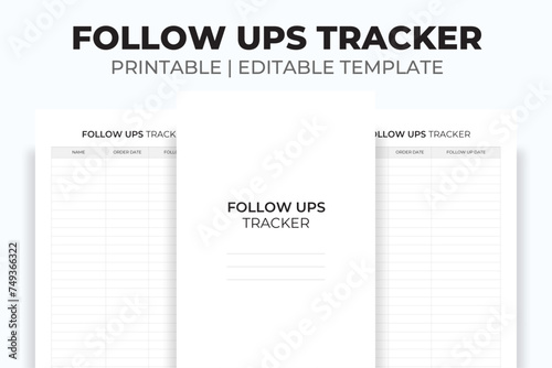 Follow Ups Tracker