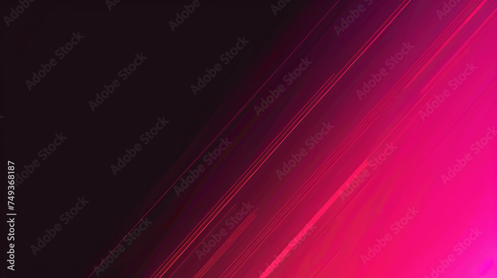 Fototapeta premium Black and Magenta gradient background. PowerPoint and Business background 