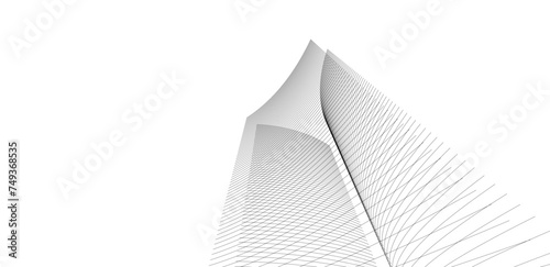 Abstract architectural background