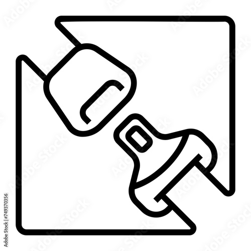 seat belt icon