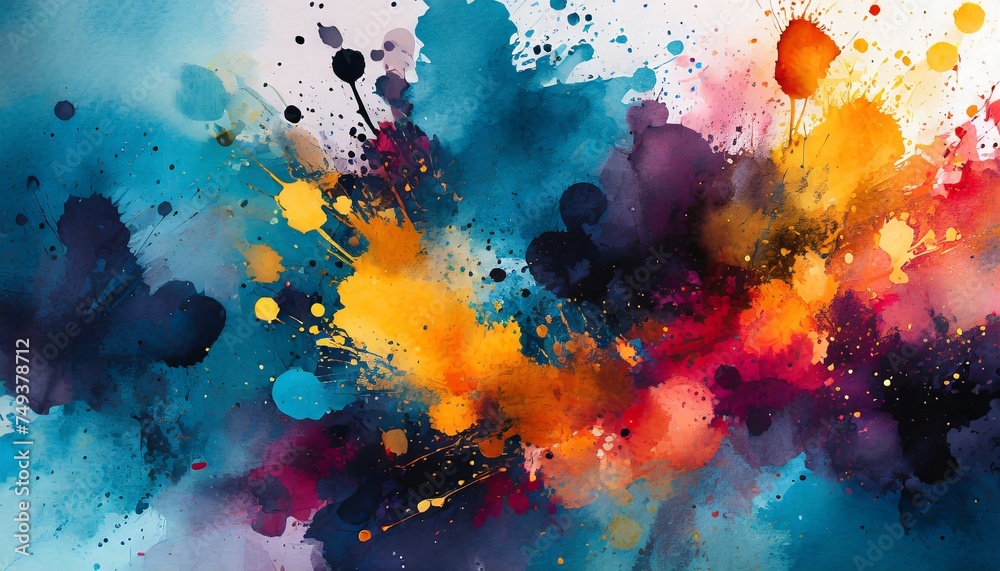 abstract watercolor background