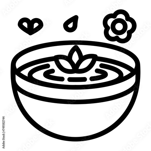 spa bowl icon