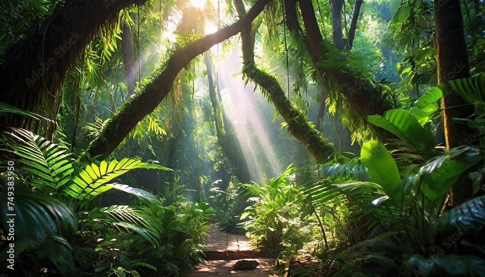 tropical jungle tropical jungle