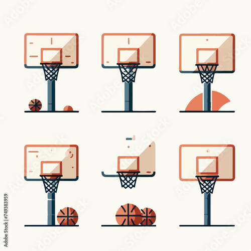 nice and cool basketball hoop design